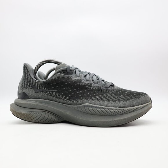 Hoka One One Mach 6 LA Women's 9.5 B Triple Black Running Walking Athletic Shoes - Picture 1 of 9